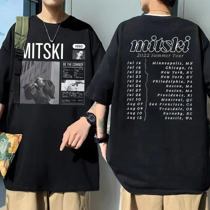 

Indie Music Artist Mitski Be The Cowboy Graphic Print Tshirt Men Women Fahsion Vintage Trend T-shirts Unisex 100% Cotton Tees