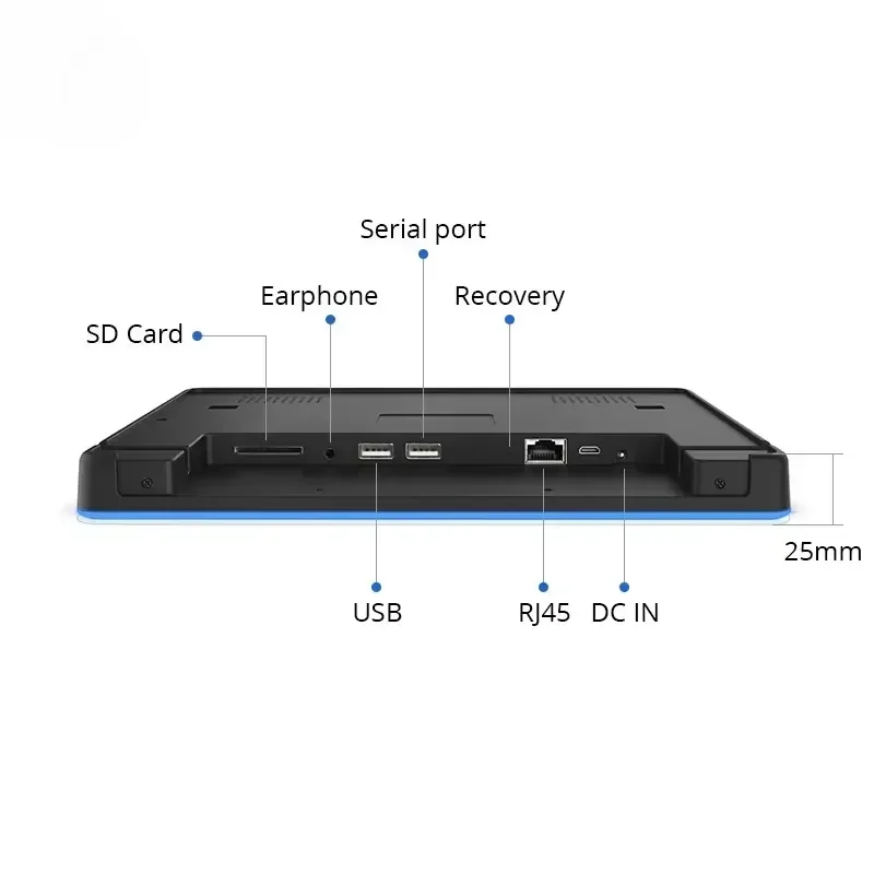 10.1 13.3 15.6 Inch Wall Mounted Android Tablet POE NFC RFID 4G Smart Attendance Device For Employee Check In Home Office