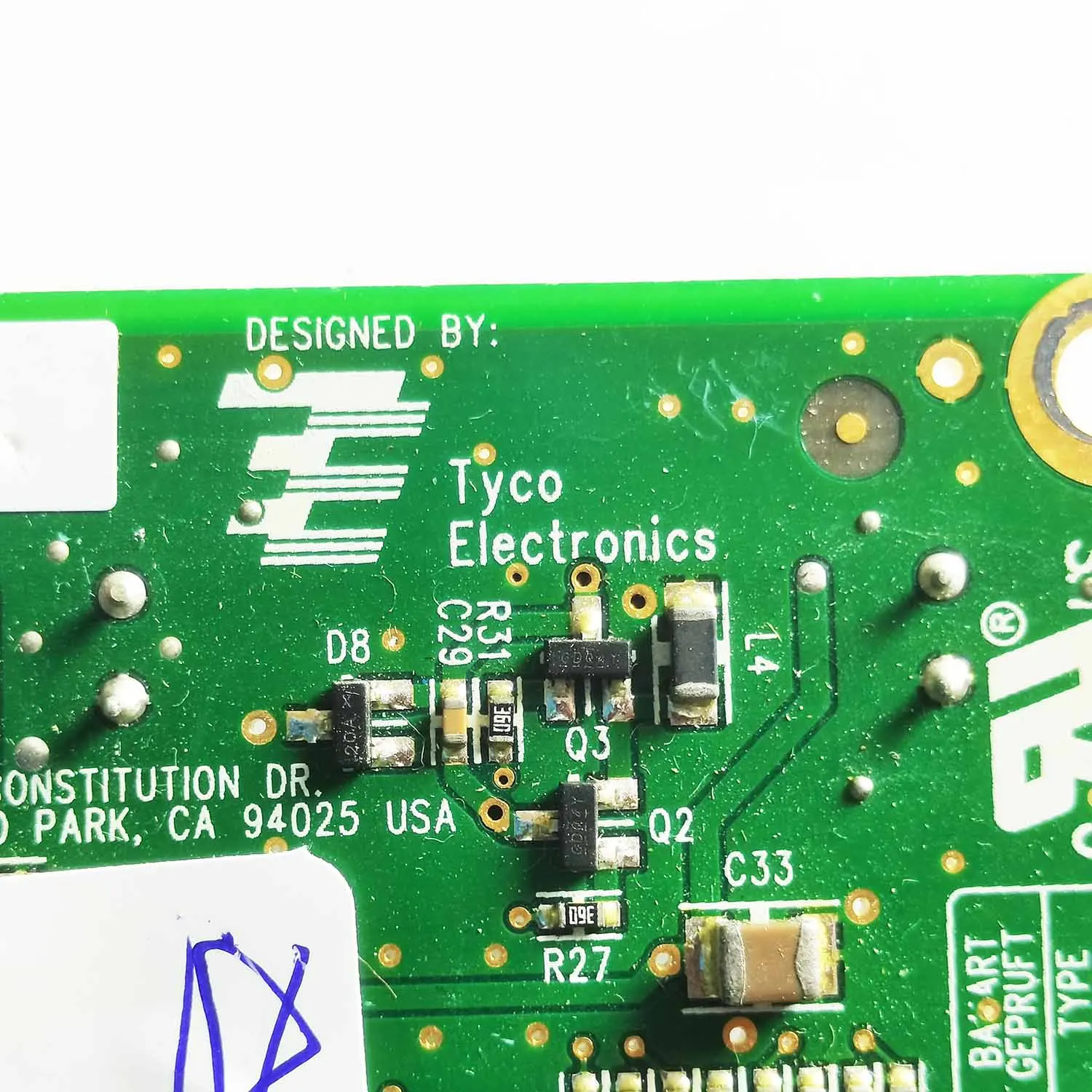 PART# E156921 REV:C high voltage bar CTR-252100-IT-USB-00-R Tyco inverter