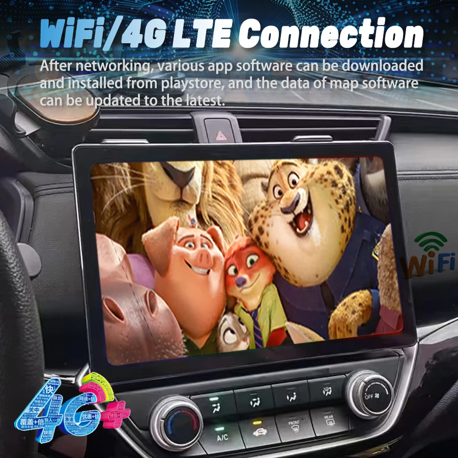 Reproductor de vídeo Multimedia para coche Android 14, pantalla 2K de 13,3 pulgadas para Honda crider 2018 2019 2022, navegación GPS estéreo, Carplay inalámbrico