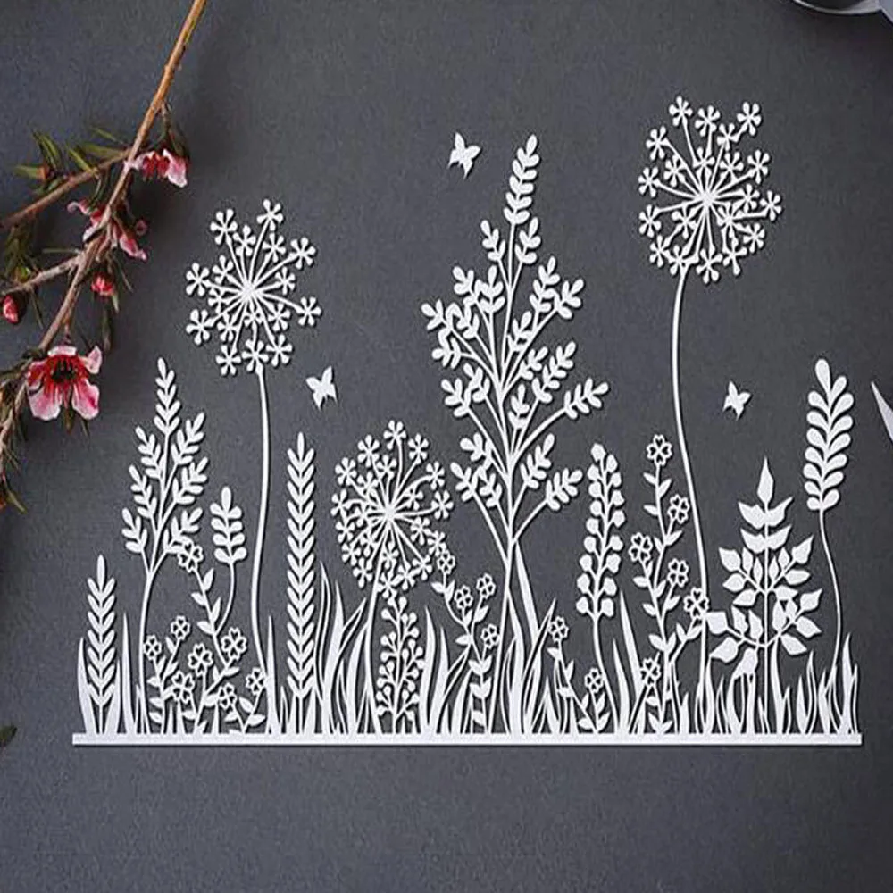 Kwiaty świąteczne Metalowe matryce do wycinania Szablony Scrapbooking Album fotograficzny Dekoracyjne wytłaczanie Kartki papierowe DIY