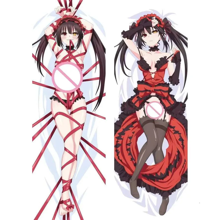

Customize Dakimakura Anime Otaku Body Pillow Case Cover Peachskin 2Way Fabric Decorative Sofa Cushion