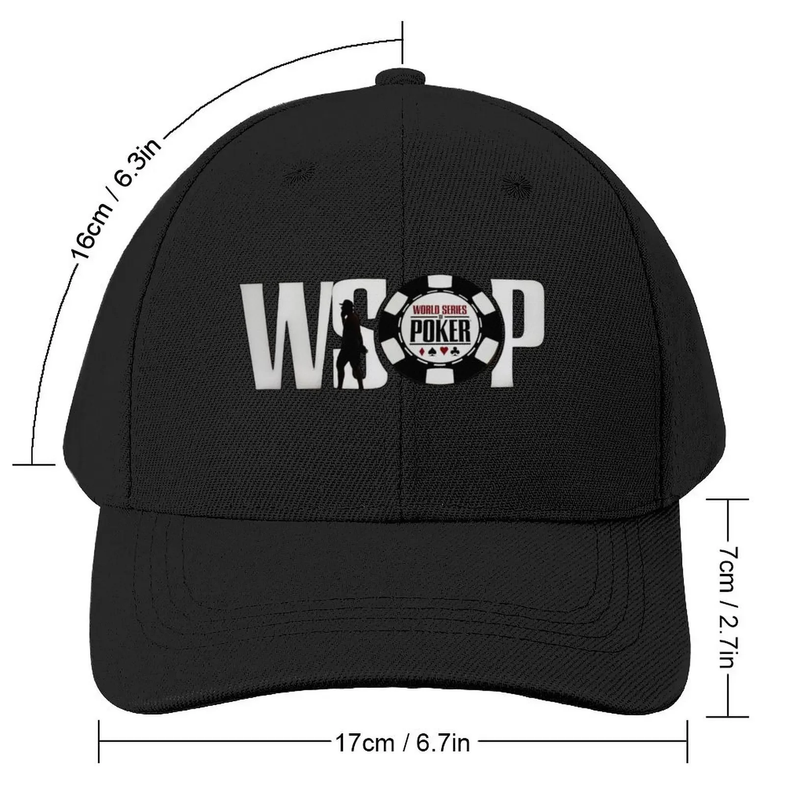 Copie de WSOP Baseball Cap Hood Hat Beach Golf Hat Women's 2025 Men's