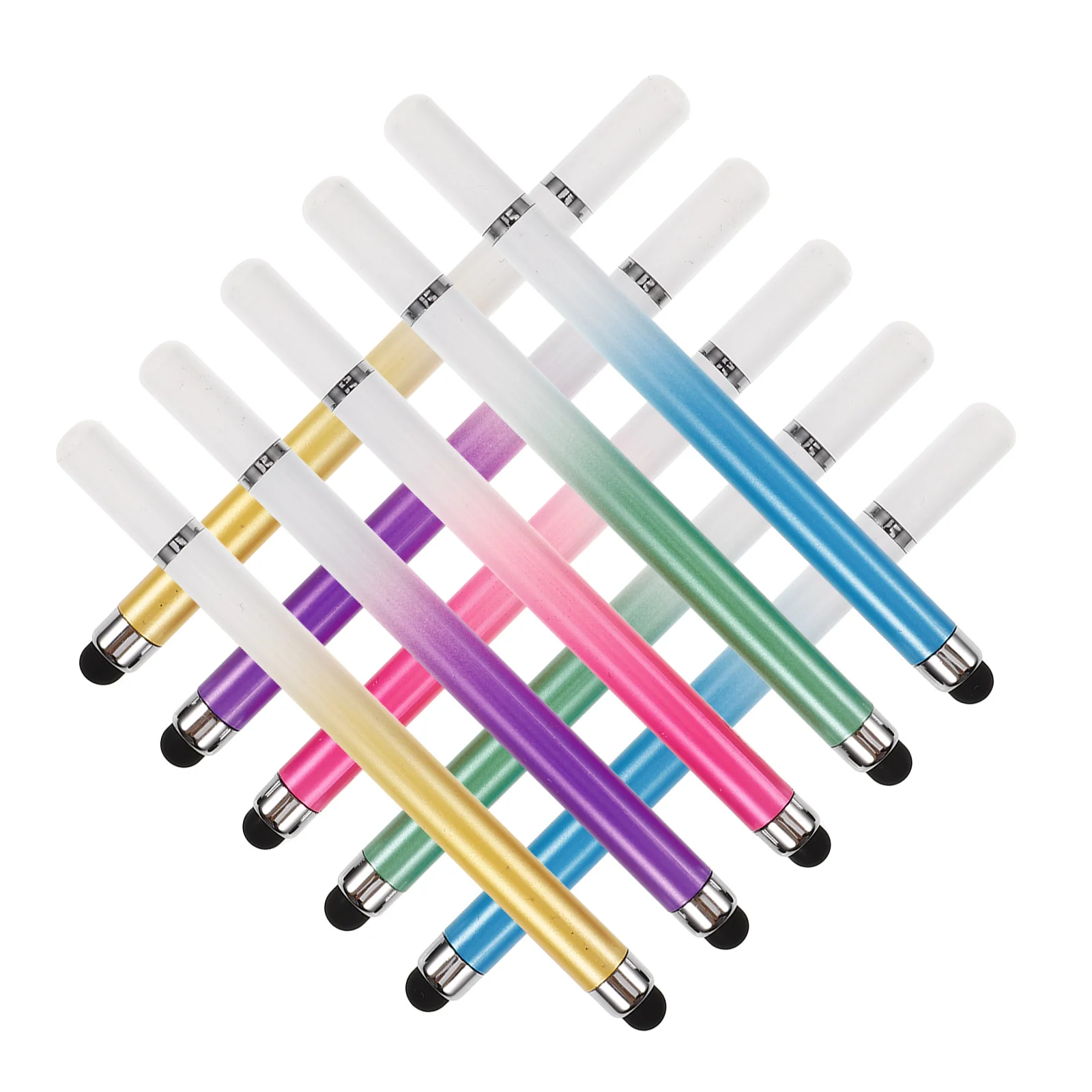 

10Pcs Universal Capacitive Stylus Pen Smooth Writing Touch Screen Pen for Phone Tablet Stylus Pens for Touch Screens