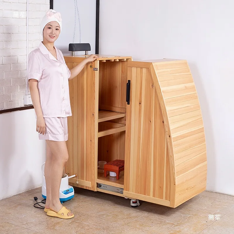 Sweat steamer home whole body steam fumigation bucket beauty salon sweat damp sauna
