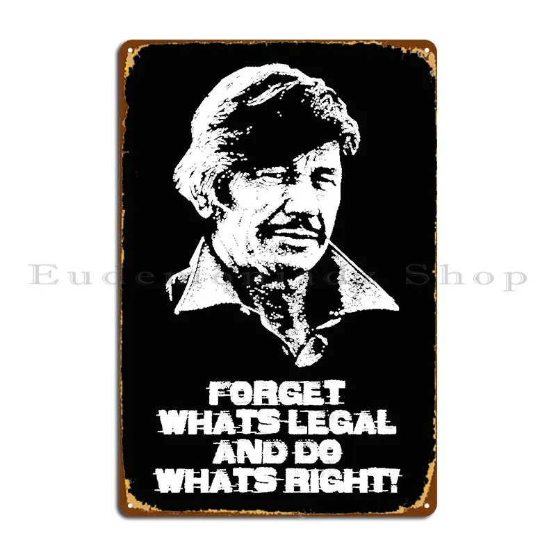 Charles Bronson Metal Plaque Wall Decor Wall Decor Custom Iron Living Room Tin Sign Poster