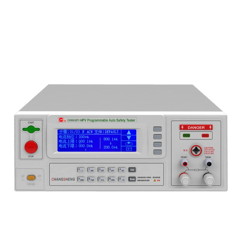 Provide CS9933ET-50 Photovoltaic module programmable safety analyzer ACW / DCW / IR / GR four in one