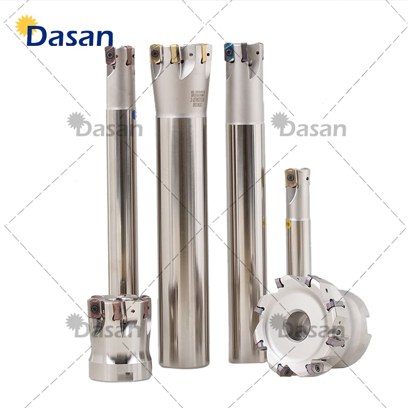 Barra per fresa EXN03R C15 C16 C20 C25 C35 Ad altissima alimentazione HSS Sgrossatura Tornio CNC Parti di macchine Strumento EXN03 per LNMU0303ZER