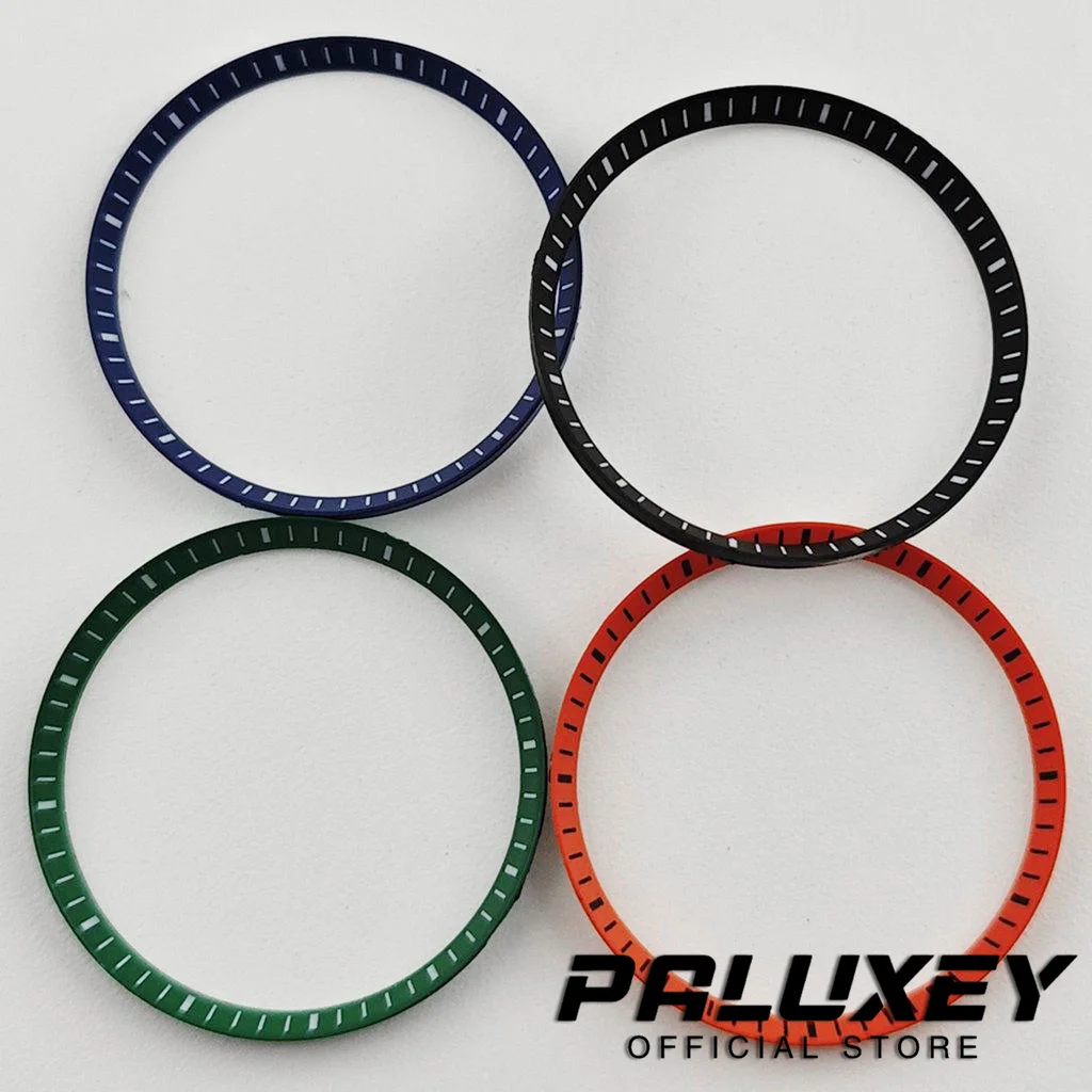 NH35 Mod 30.5mm Watch Chapter Rings For SKX007 SKX009 SRPD Watch Case Plastic Inner Ring NH35 NH36 Movement Watch Replace Part