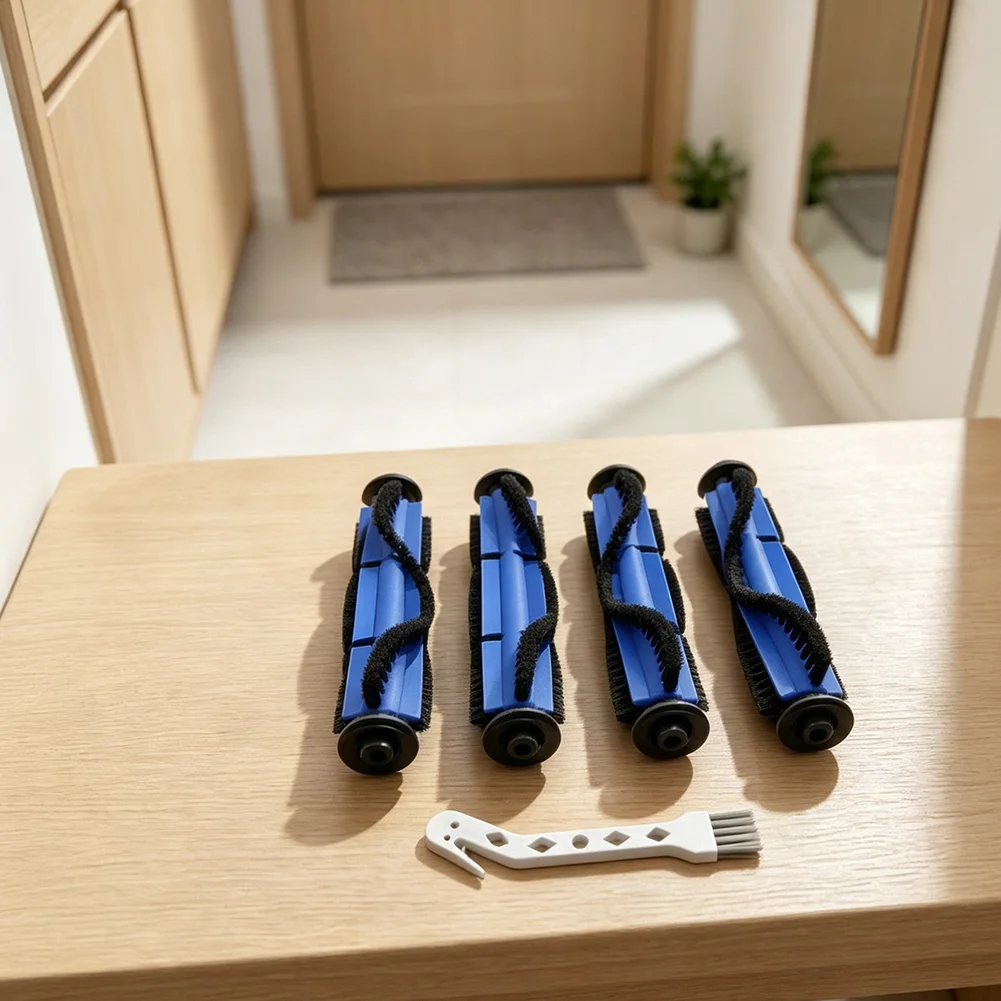 Vacuum Cleaner Accessories Set ForEufy ForRoboVac 11S 30C For G30 Edge 15C Spare Roller Brush Set, Sweeping Parts