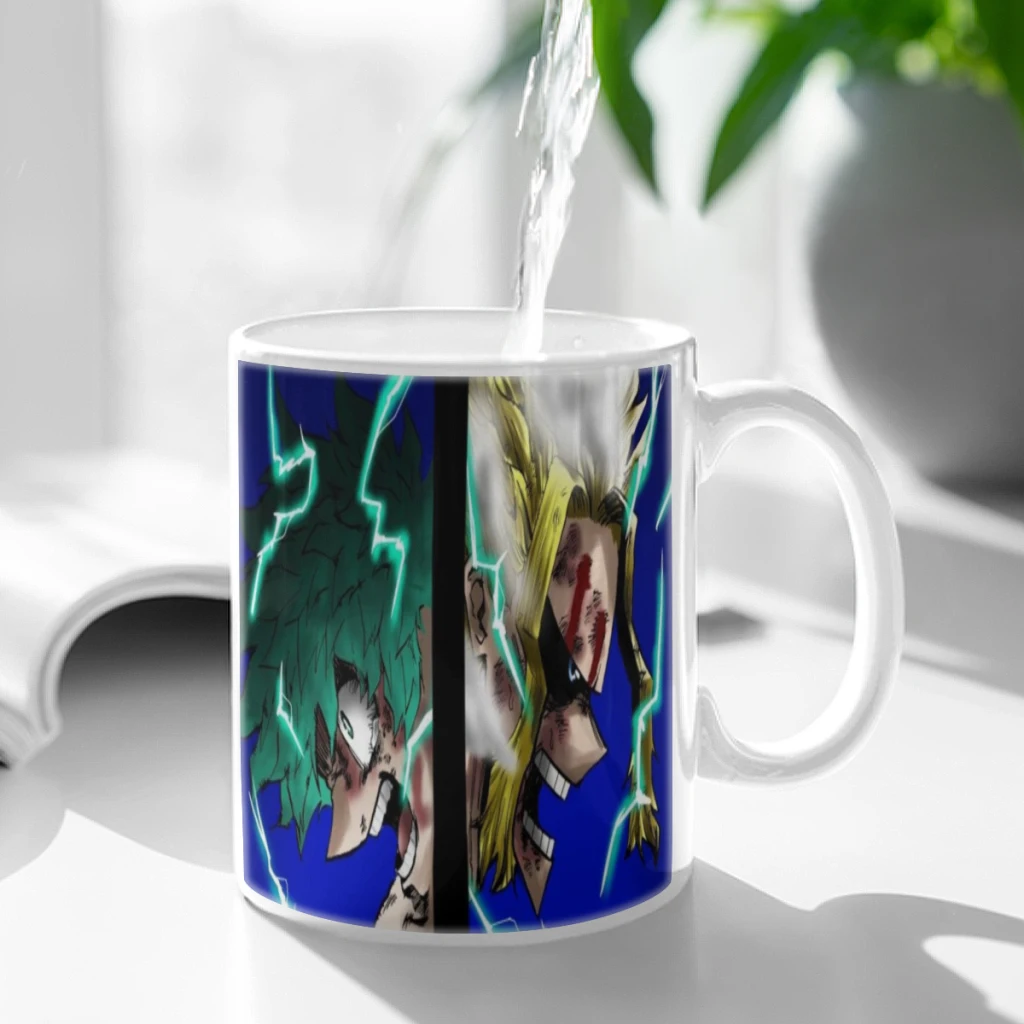 My Hero Academia Free shipping Ceramic Mug Cute Coffee Tea Milk Stave Mugs And Cups with Handle Novelty Gifts