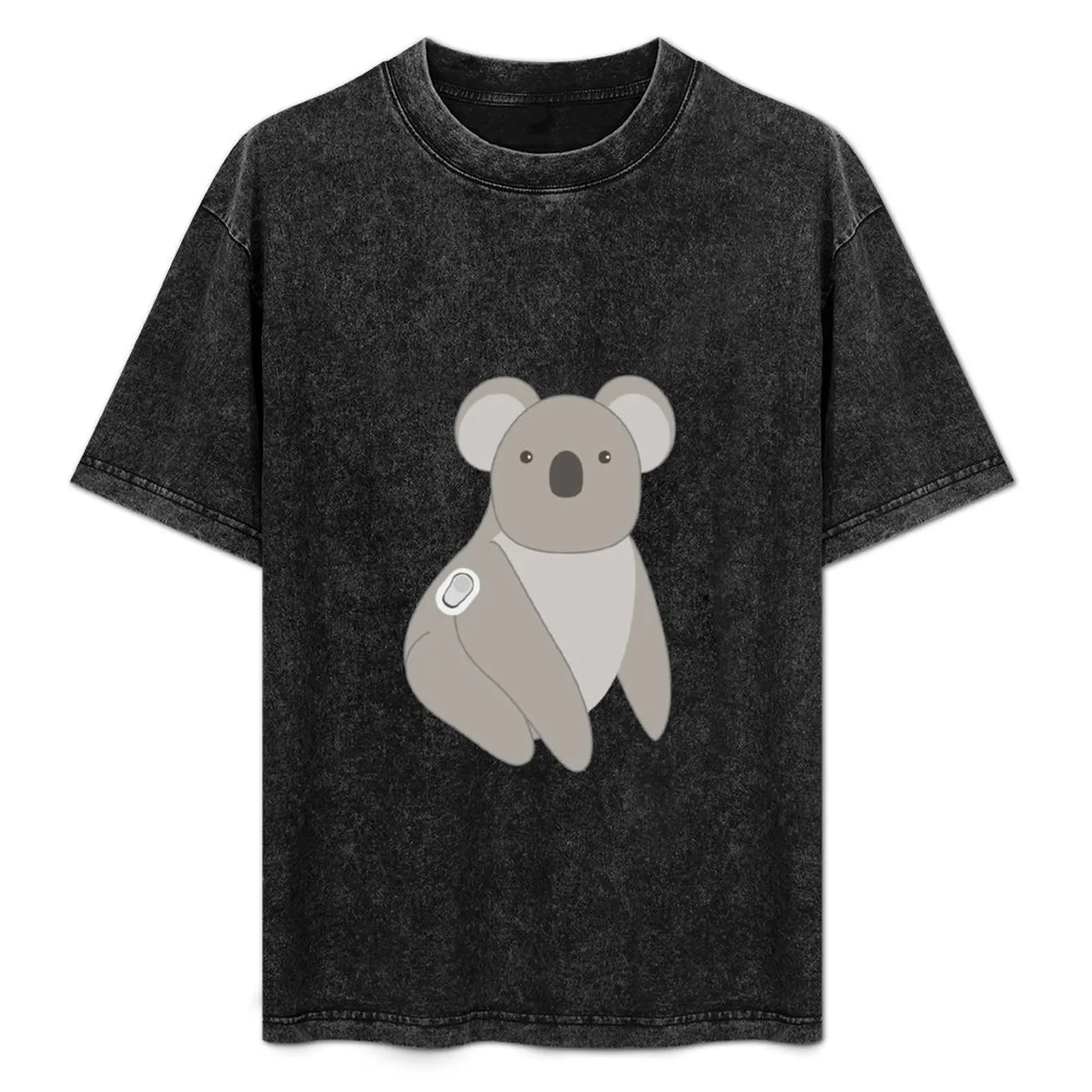 

Quincy the Koala T-Shirt luxury designer basketball graphic tees boys whites t shirt for men