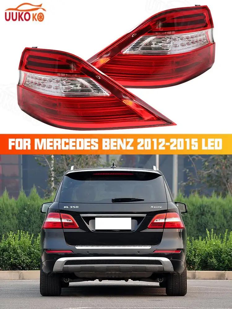 New Replacement Tail Lights For Mercedes Benz ML350 ML550 W166 2012-2015 LED Tail Outer Side Auto Parts Accessories