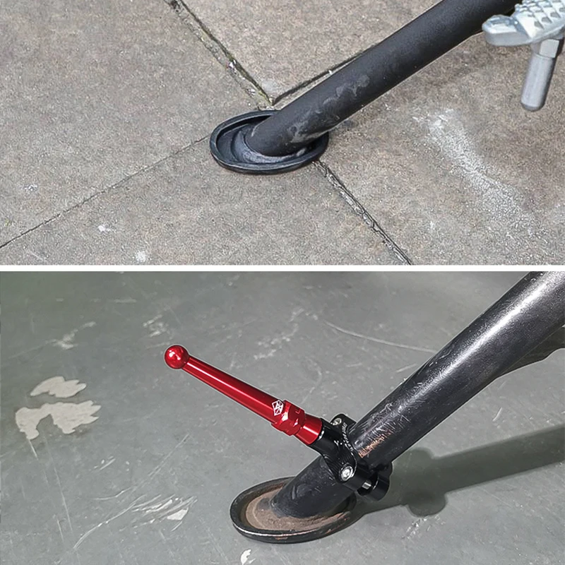 Anti-kicking Extension Rod for Refitting Motorcycle Temple Stand for Kawasaki Ninja400 Z400 19-23mm in Diameter