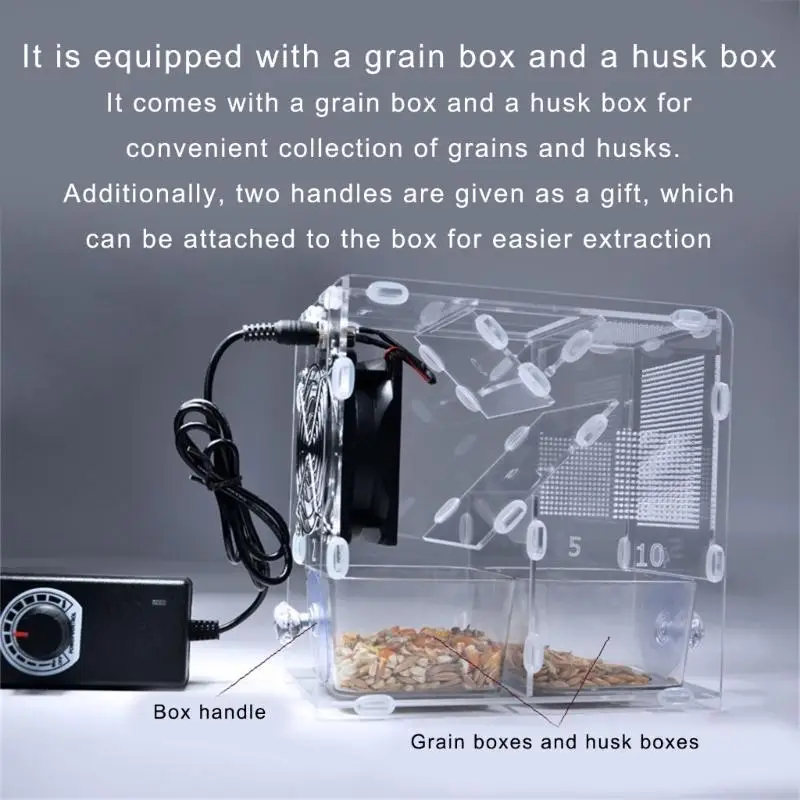 

Акриловый разделенный корпус птицы с регулируемым регулятором скорости для разделения пищевых продуктов X3UC