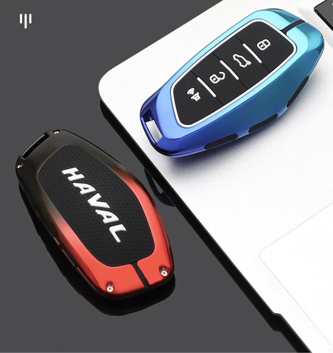 Car Zinc Key Case Holder Cover Housing For Great Wall Haval H6 2024 H9 2024 H2 M6 Cool Dog Plus Owl Dragon MAX H6 H7 H4 Styling view 6