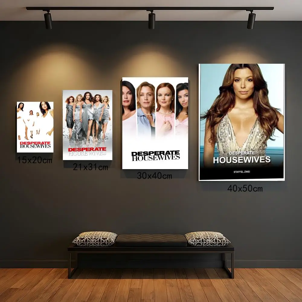 tv series D-Desperate Housewives-S Painting Calligraphy Boho Botanical Decor for Living Room  Elegant Home Style