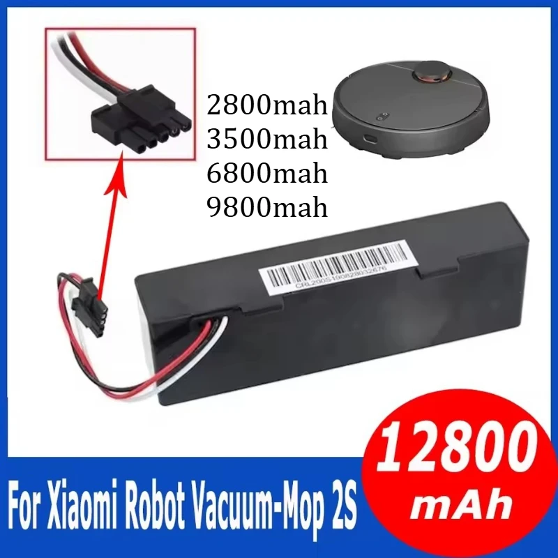 

Аккумулятор 14.4V 12800mAh для STYTJ02YM: совместим с зарядкой, обеспечивает стабильную зарядку для поломоечных машин Xiaomi