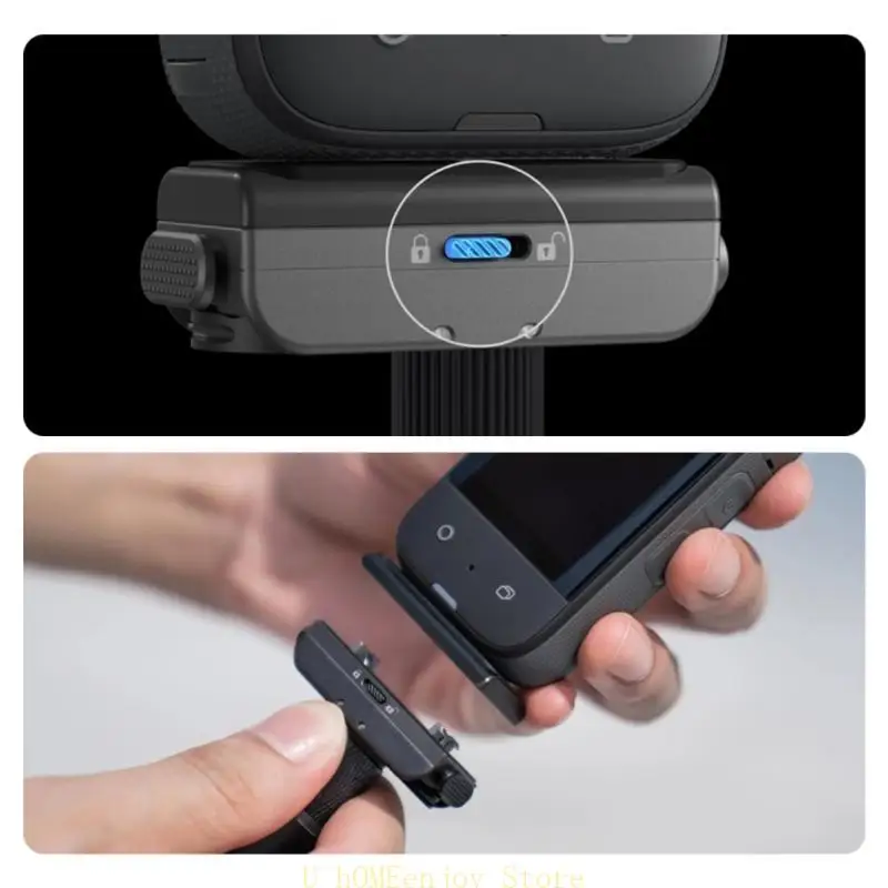 

B0KF Quick Detach Mount Adapter Sports Camera Accessory for 360 R