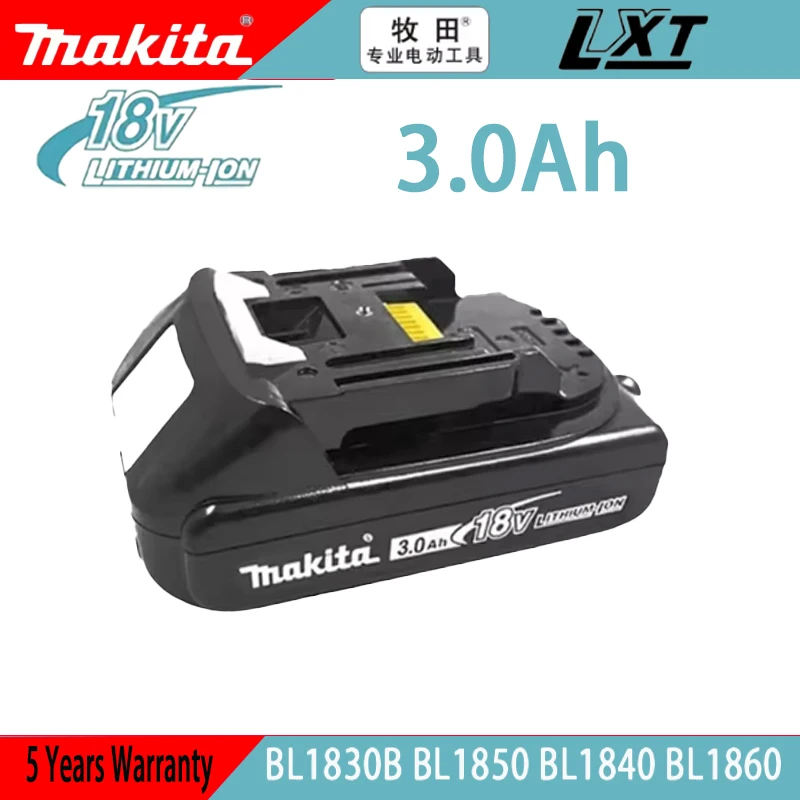 18V 9.0Ah original Makita battery, suitable for battery replacement of BL1860 BL1850B BL1850 BL1840 BL1830 Makita electric tools