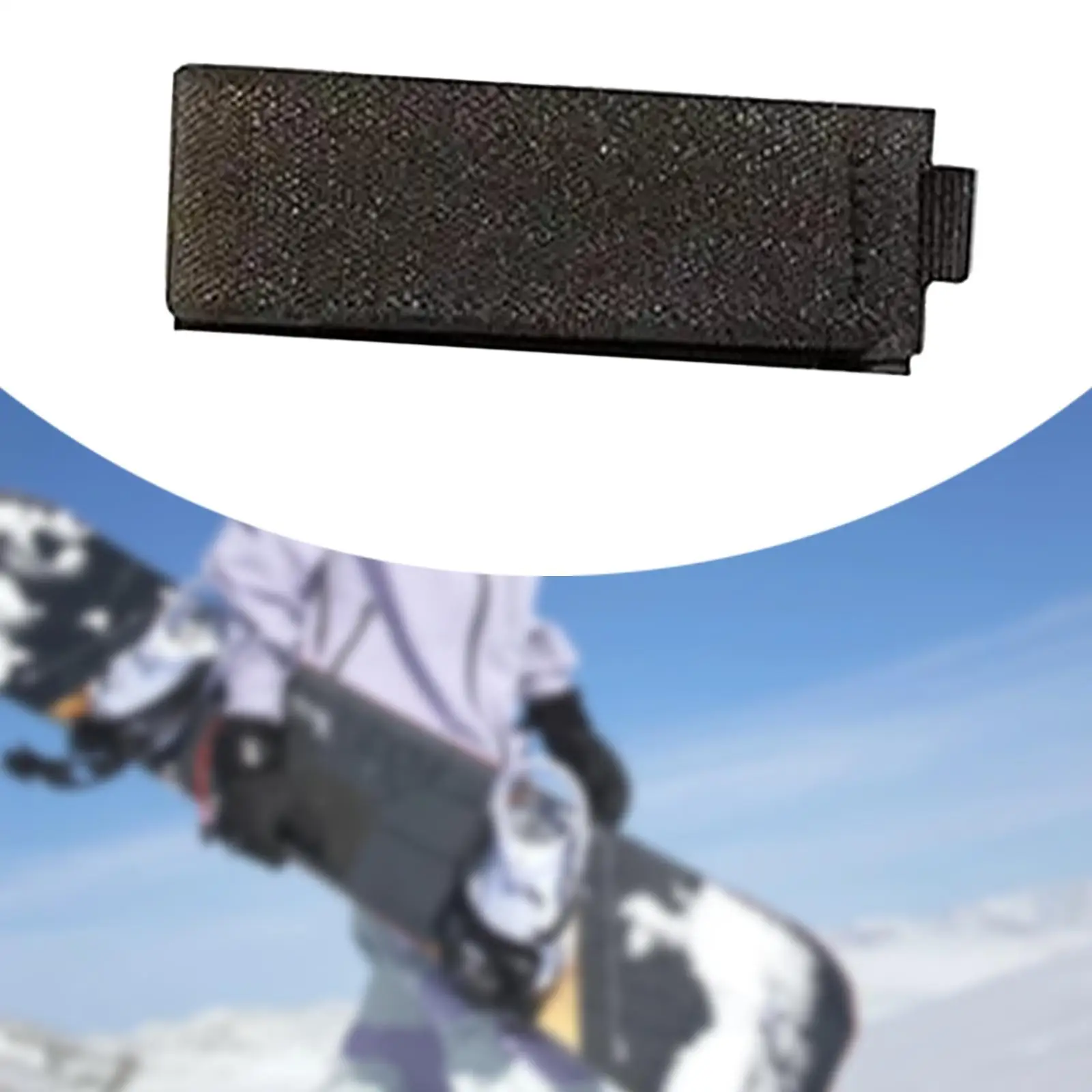 Ski Fastener Strap Portable Ski Bands Tape for Ski Boards Beginners Outdoor