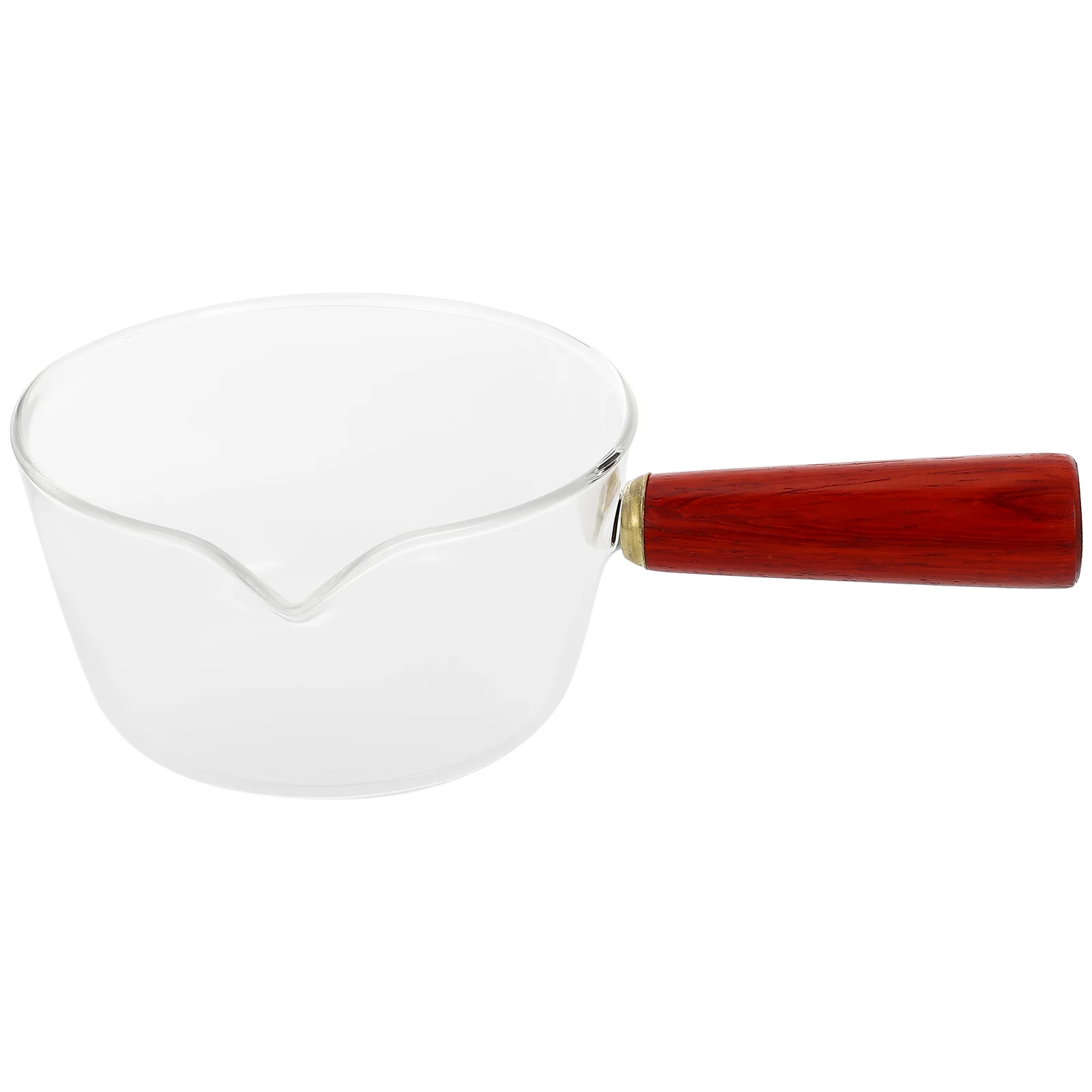 

Small Milk Pot Food Cooking Warmer Pan for Stove Multi-functional Heating Cookware with Lid