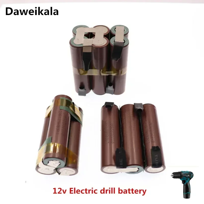 18650 Hg2 3000mAh 12.6v Screwdriver Battery 3S1P 12v Power Tools High-current Cordless Rechargeable Accessories Parts Consumer image 4