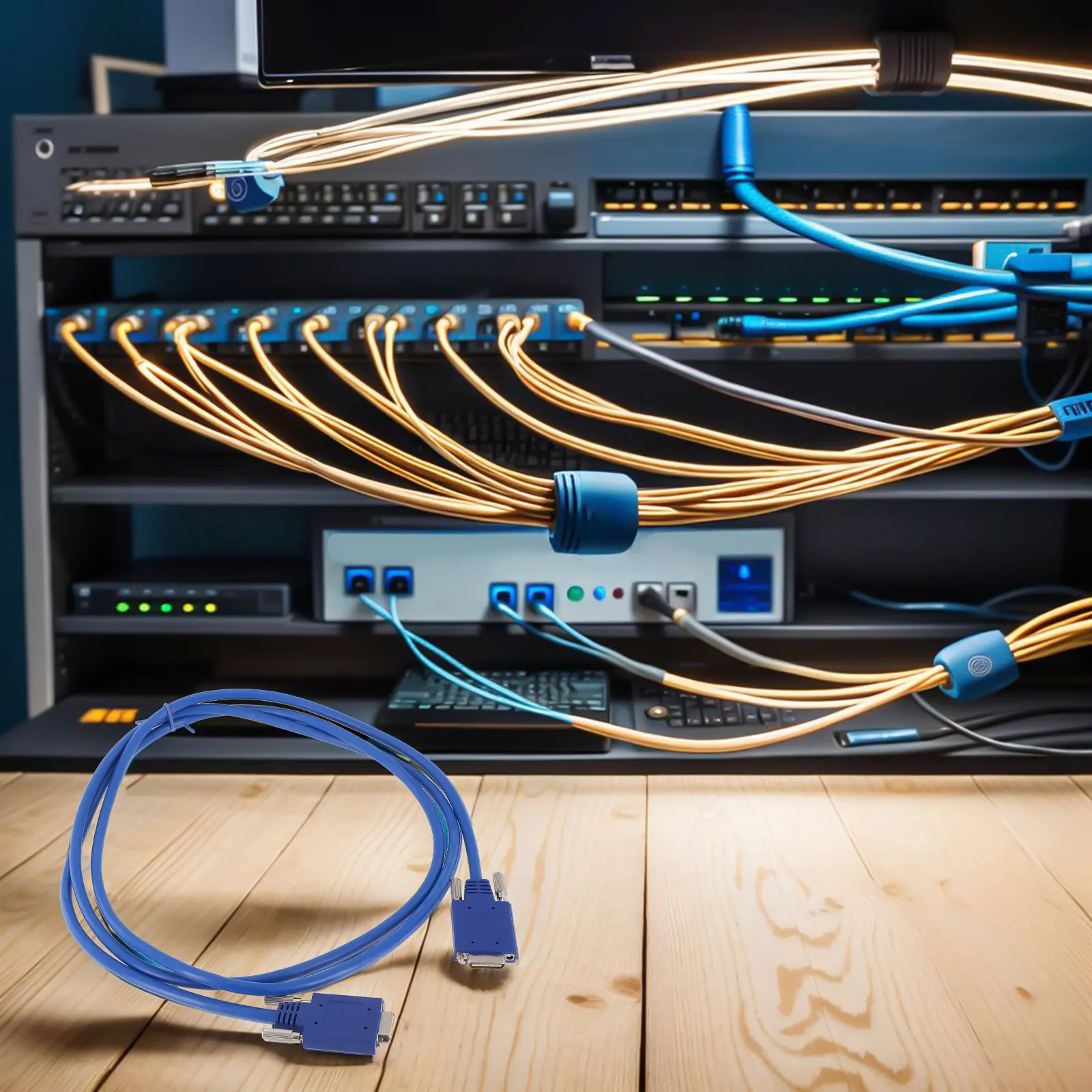 Back-to-back Cable DTE-DCE Cable Data Center Wiring Plastic Material Scsi Cable Switch Stacking Cable Mid-range Networking