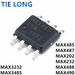 10PCS MAX485ESA MAX485 SOP MAX487CSA MAX3485ESA MAX202CSE MAX232CSE MAX3232CSE MAX487 MAX3485 MAX202 MAX232 MAX488ESA MAX490ESA