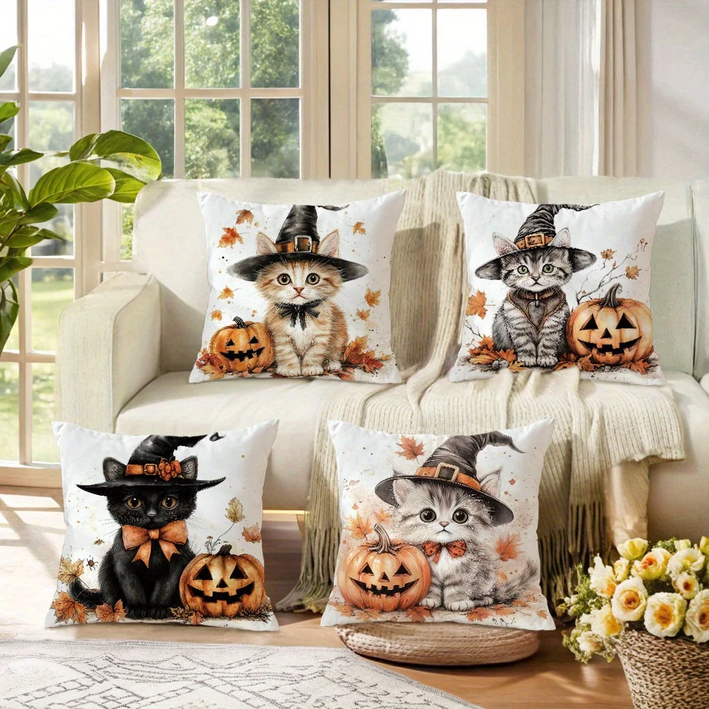 1Pc Halloween Cat P…