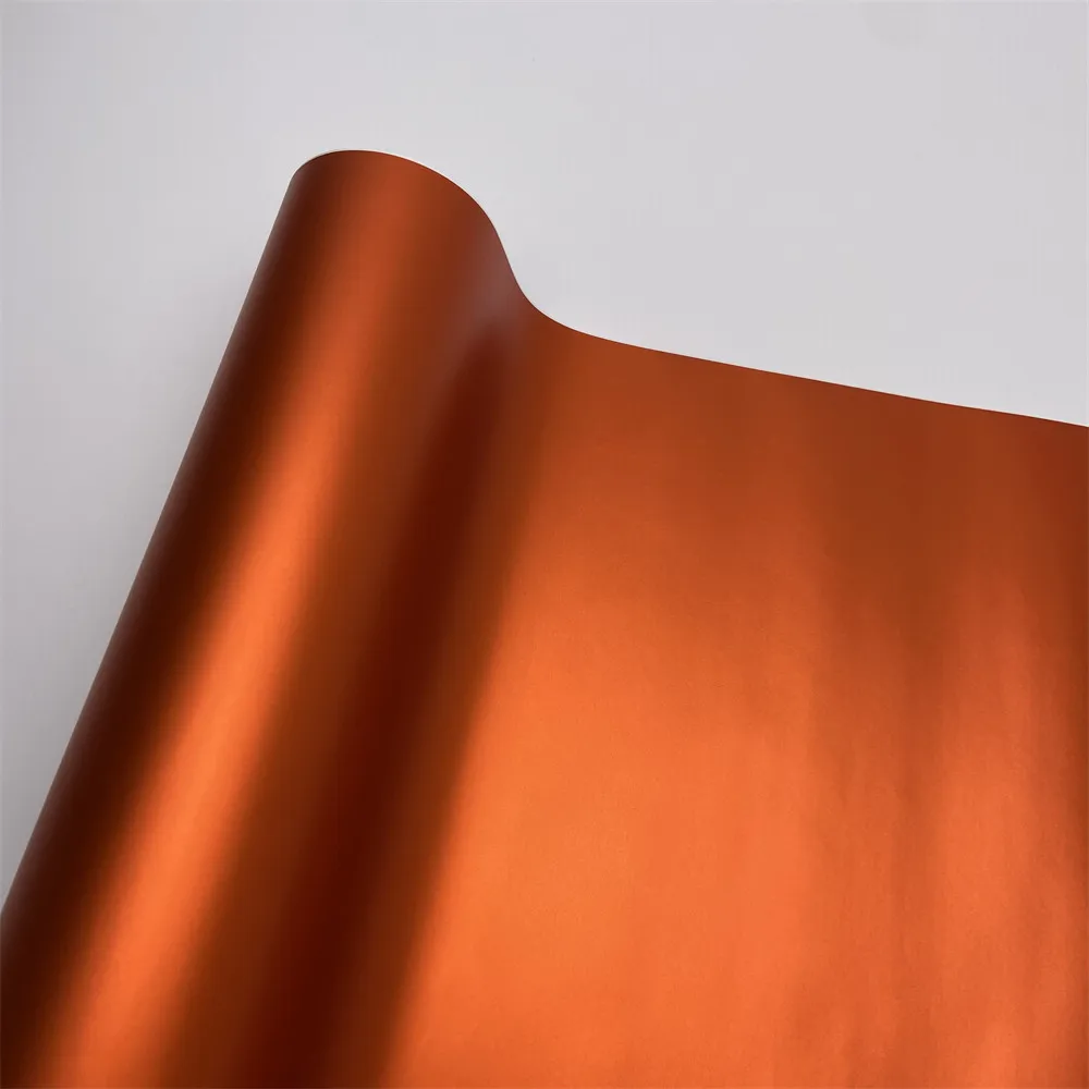 Mehrere Farben Ice Metallic Matte Chrome Vinyl Car Wrap Film mit Air Release Satin Auto Aufkleber Folie – Detail 23