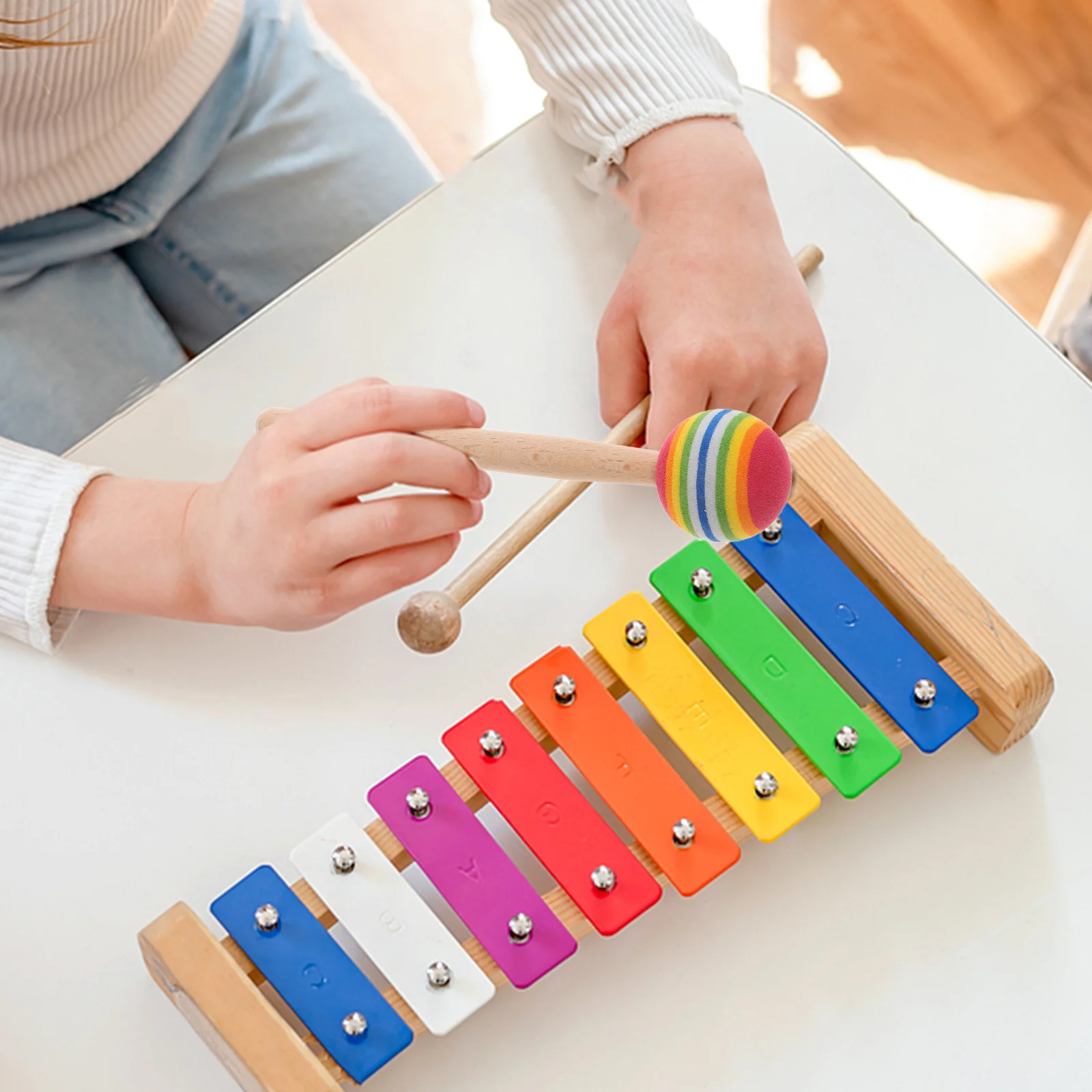 5-delige lolly drumstokken drumstokken voor muziekinstrumentaccessoires speelgoed kind