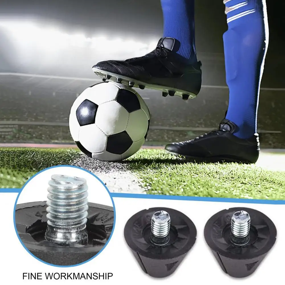 Football Cleats Studs Aluminum Alloy Football Boot Studs Set with Wrench Tool for Soccer Shoes 14pcs Anti Slip Cleats