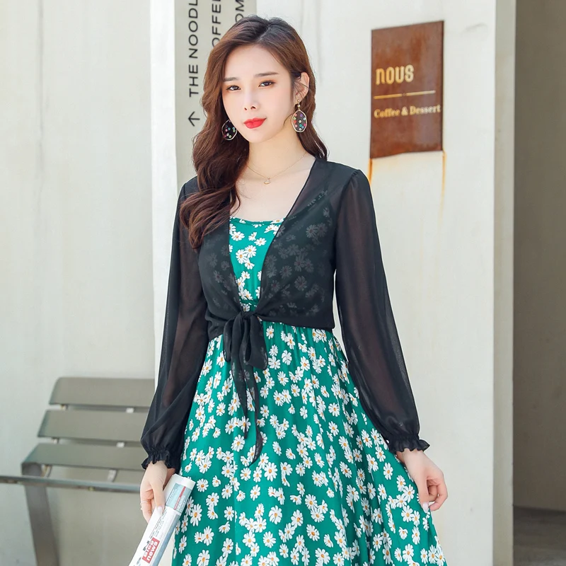 Tay Dài Màu Trắng Phối Đen Shrugs Cho Bolero Nữ Dự Tiệc Trang Trọng Đầm Capa Mariage ĐẦM MÙA HÈ Áo Khoác Sang Trọng Đeo Cô Dâu Khăn Choàng