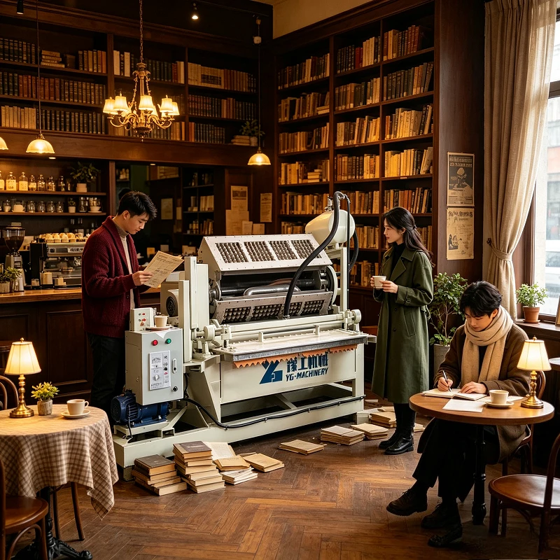 Coffee Equipment And Supplies - Machine de moulage de pulpe pour