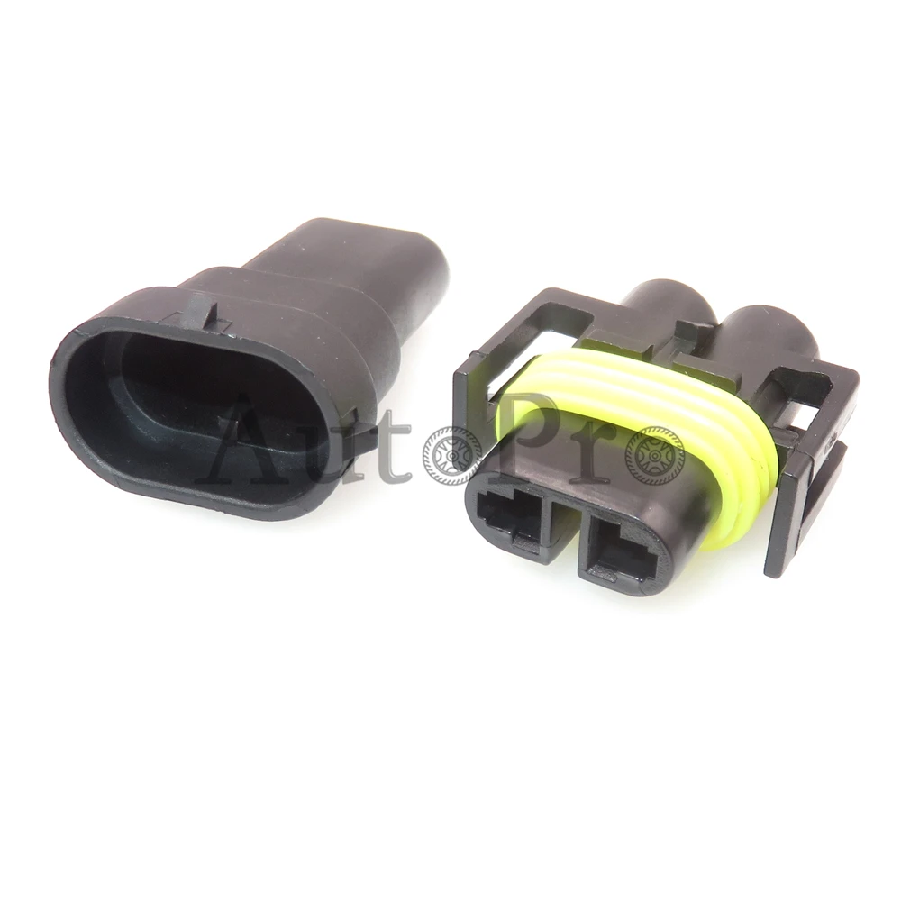 1 Set 2 Hole 12124819 12124817 AC Assembly Auto Fog Lamp Male Female Docking Electric Wire Socket For H8 H9 H11 880