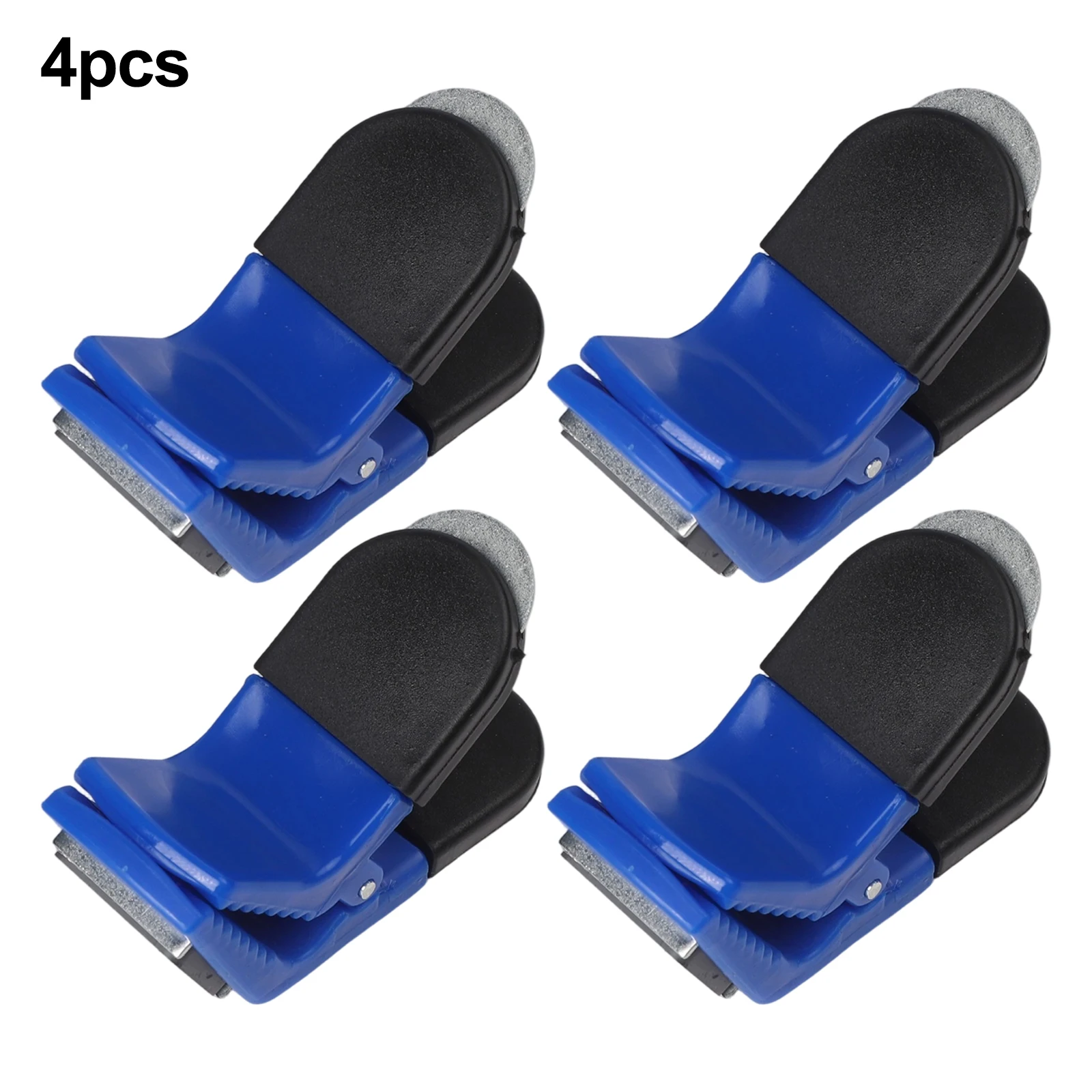 4PCS Blue Plastic Paint Brush Holder Clips Tin Opener Tool For Painting Can Lid Remover And DIY Home Improvement Accessories