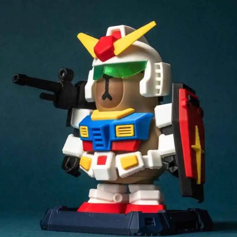 New capybara Rx-78-2 Assembly Model Movable Joints Magnetic Decorations For Dwarves Robot Mecha Kits Models toys Gifts