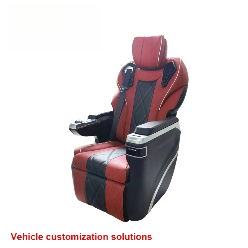 Heating Massage Leather Auto Set, Modification Body Kit, Two-Tone Design With Button Interior Refit