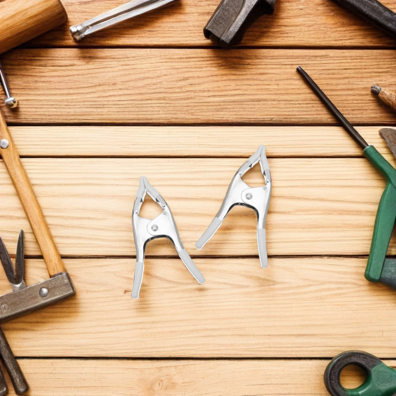 

5Pcs Heavy Duty Metal Clamps Sturdy Spring Clips for Backdrop Stands Photography Background Clips Fastener Fastener Clip