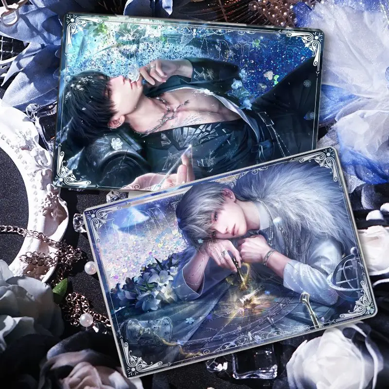 Love and Deepspace Sylus Caleb Xavier Zayne Rafayel Cartoon Acryl Treibsand Brick Kreative Spiel-Peripherie Desktop-Ornamente