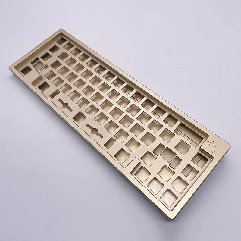 aluminum cnc milling machining case service CNC machining aluminum 60% Keyboard 6061/6063/Brass keyboard case machining