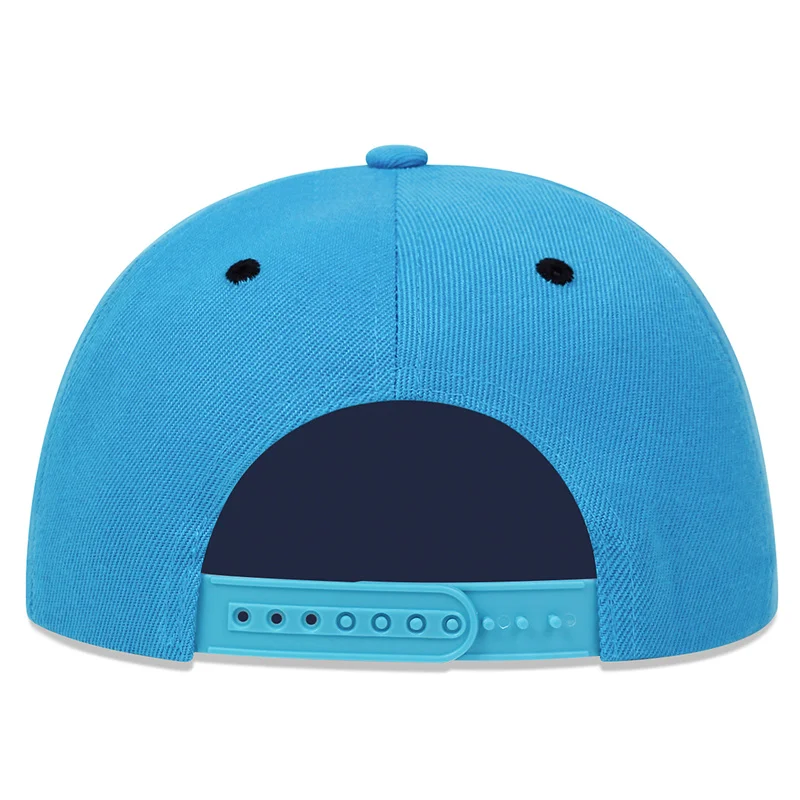 Difuzed Baseball Cap Cartoon Big Eyes Cookie Bite Blue Snapback Hat Adults Outdoor Travel Adjustable Sun Hats Sports Trucker cap