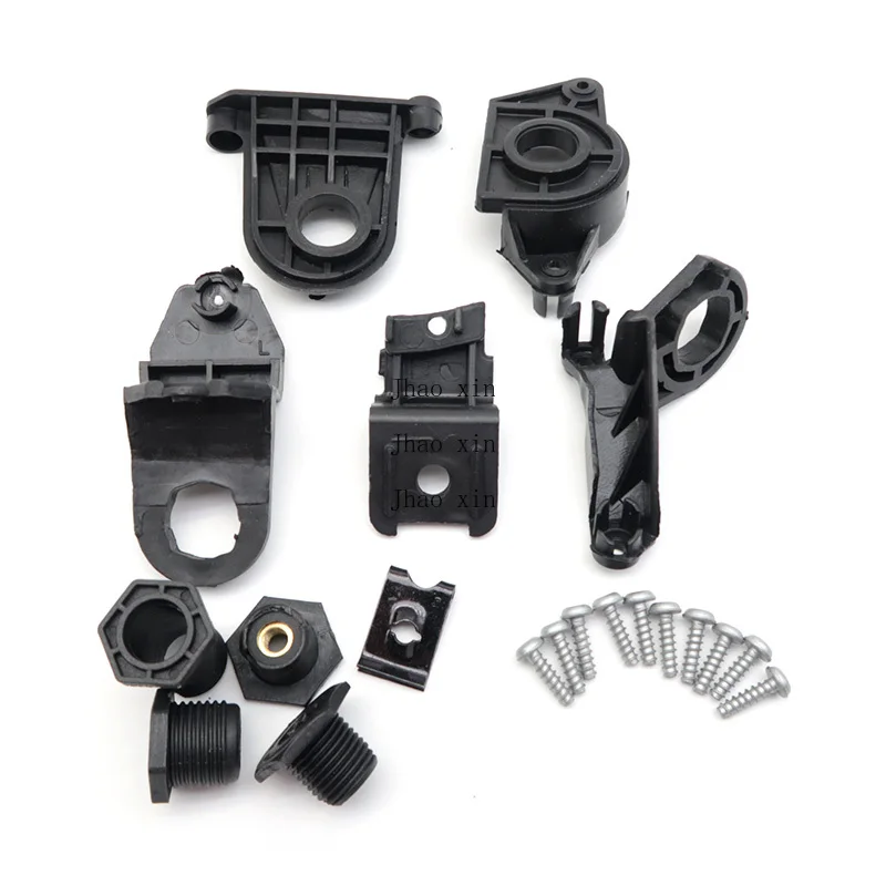 For SEAT Leon 2013-2020 with Screws Car Headlight Repair Kit 5F0998225 5F0998226 Black Lamp Holder and Lamp Claw Repair Bracket