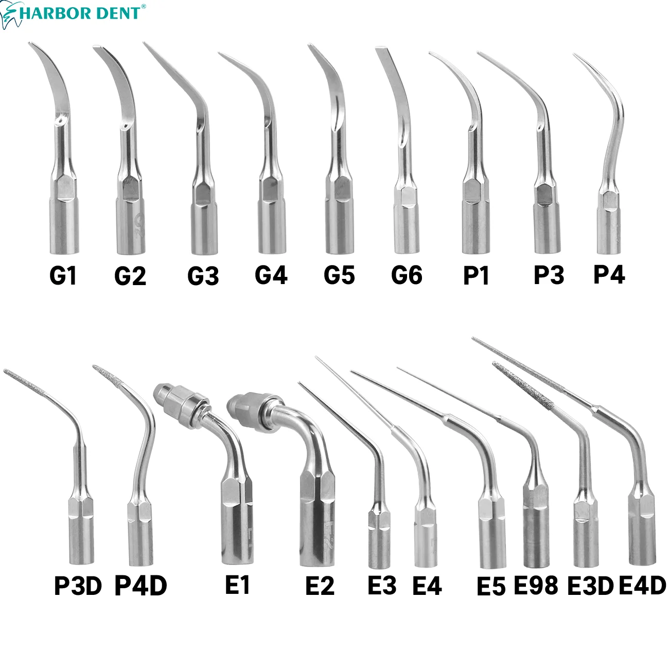 1Pc Tandheelkundige Ultrasone Scaler Tip/Ultrasone Tandreinigingsmachine Snijkop Scaler Tips Voor Ems Specht Dte Satelec