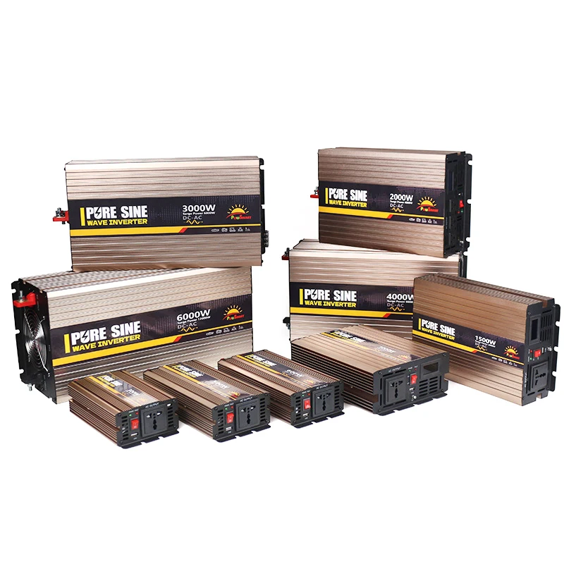 高品質1.2kw太陽光発電インバーター工場直販正弦波単相出力