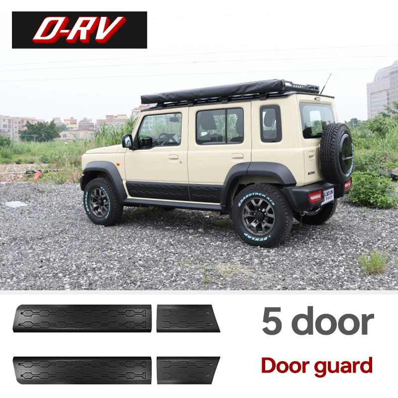 For Suzuki New JIMNY 2023 2024 5 door Car Side Door Trim Decorative Cover Plate Side Door Protection Plate Body Kits Accessories