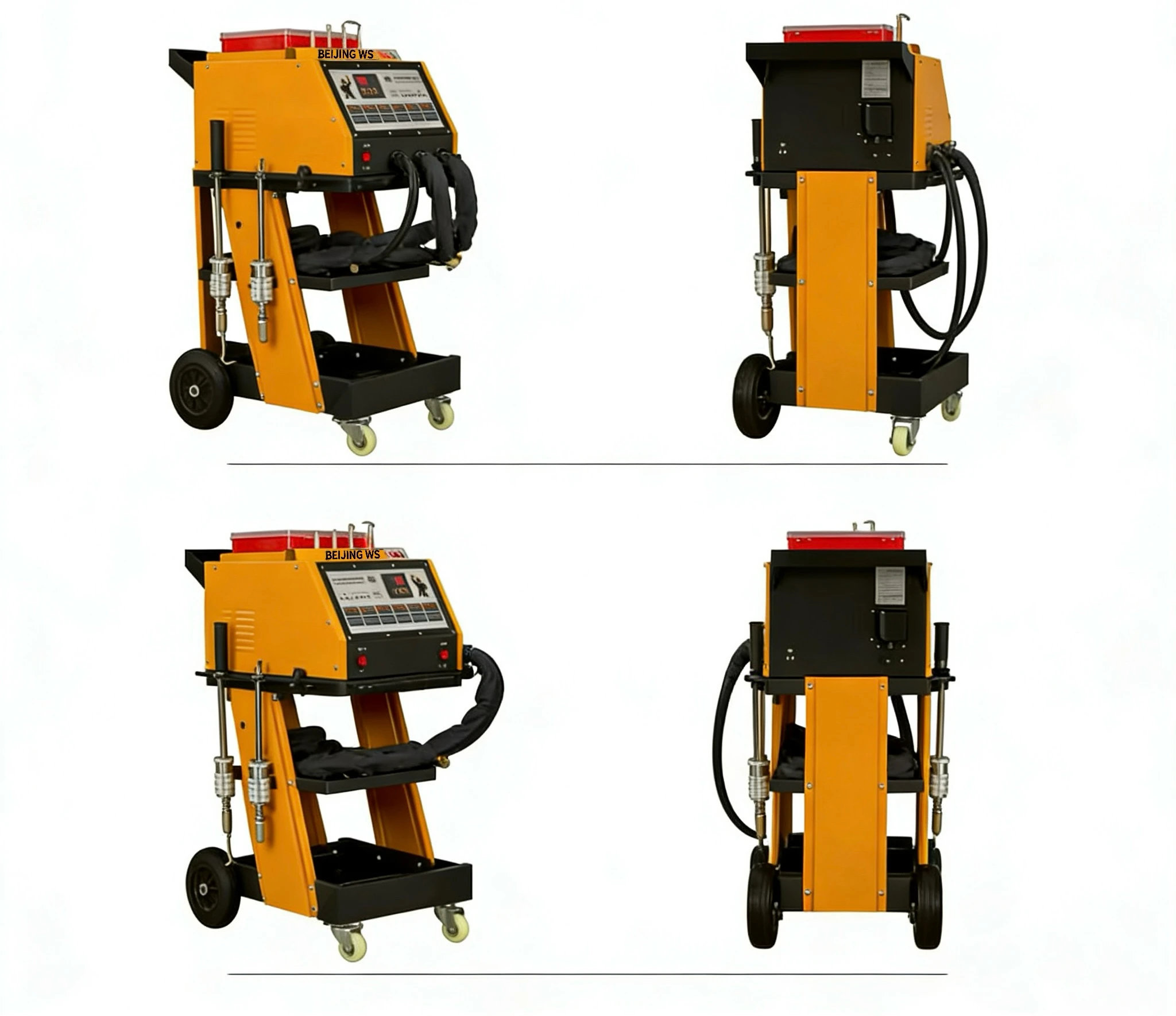 

110V/220V Dual Voltage Auto Body Spot Welder 150kVA High Power Car Dent Puller Multi-Functional Sheet Repair
