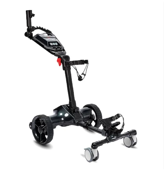 عربة جولف كهربائية ذات أربع عجلات ذات محرك مزدوج، عربة جولف ذكية قابلة للطي من سبائك الألومنيوم #1