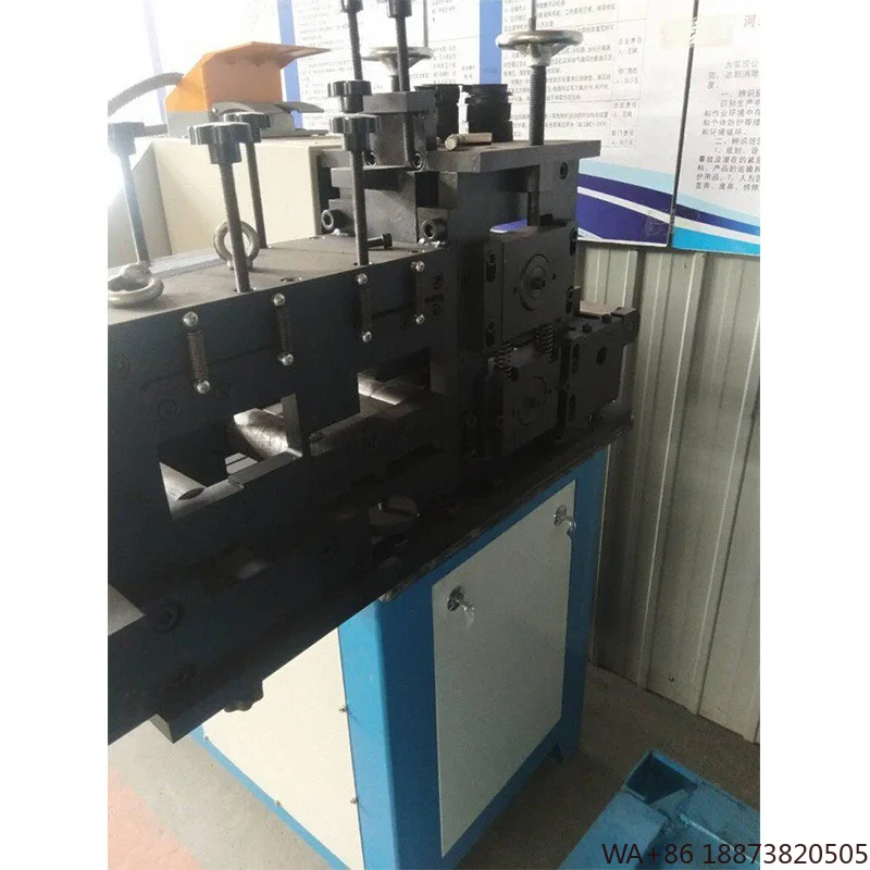 Schmichausrüstung, Eisen, Schmieden, Kaltrollen, Prägemaschine, quadratische/runde Rändelmaschine aus Stahl, Doppelwellenantrieb, Glätteisen